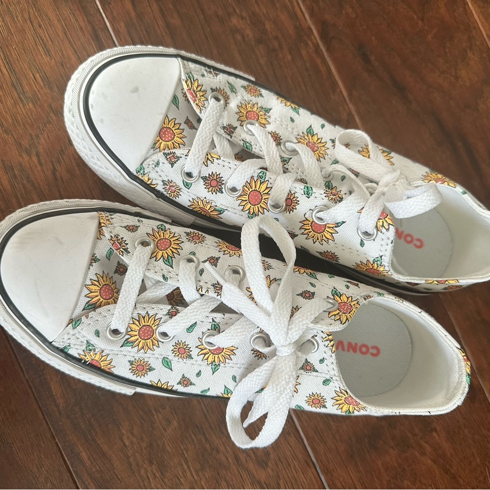 Converse Sunflower Sneakers